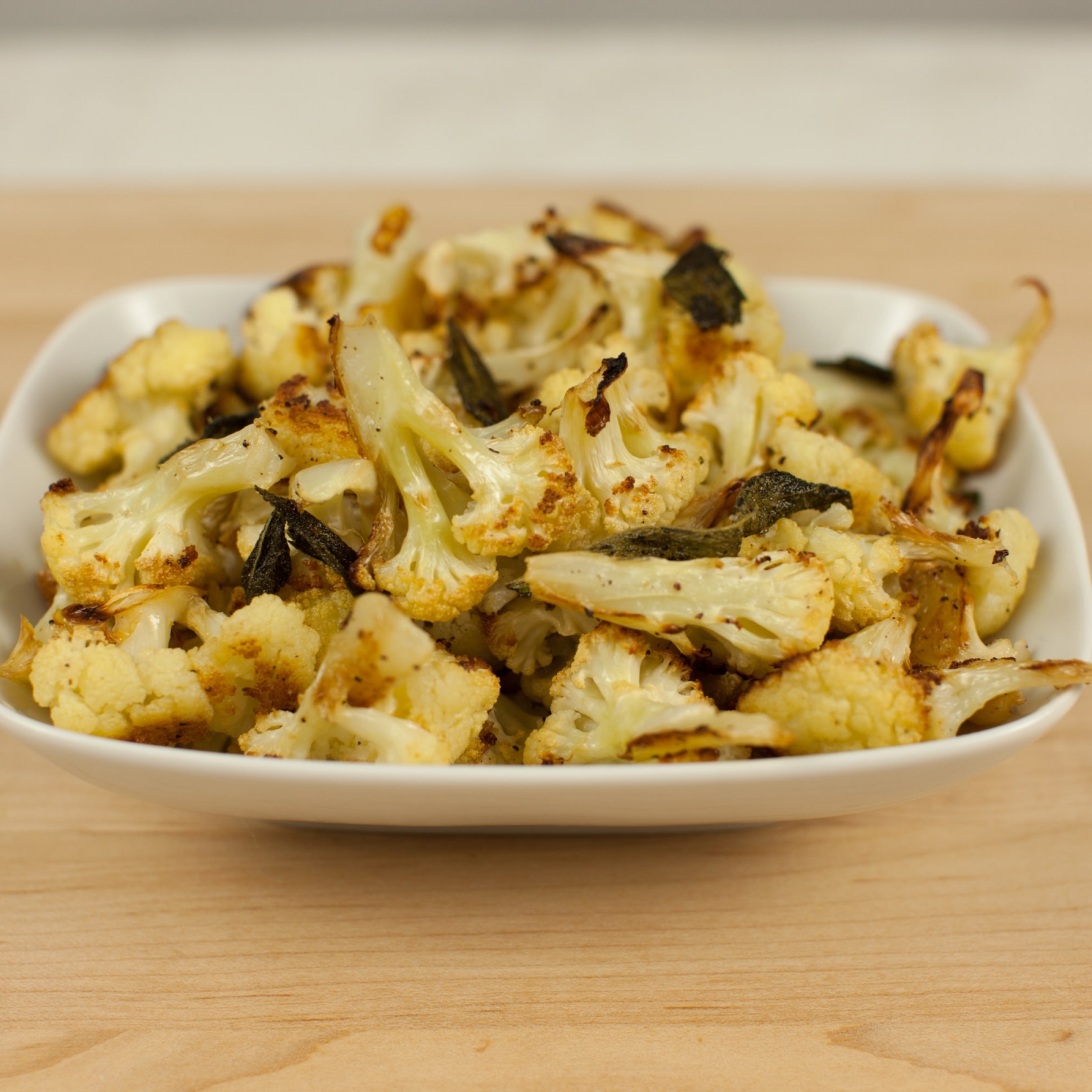 Roasted Cauliflower and Sage