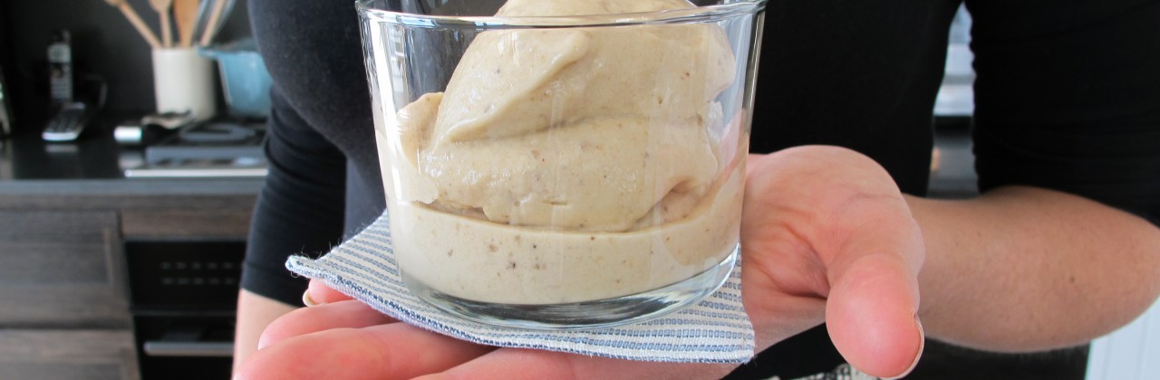 Peanut Butter-Banana V’ice Cream