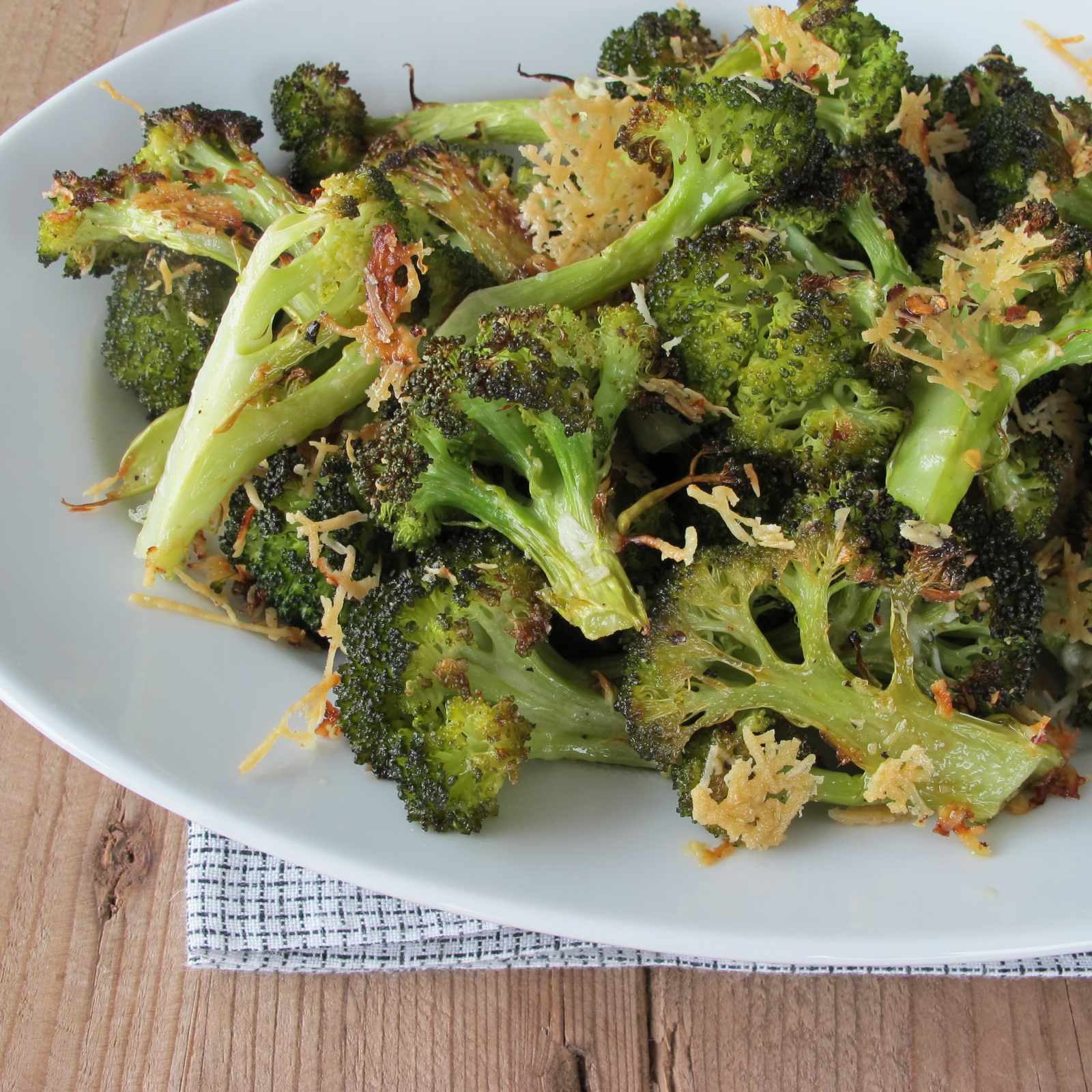 Charred Broccoli with Pecorino and Lemon