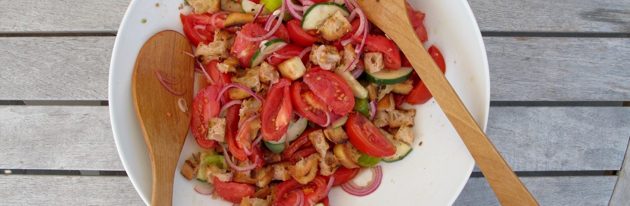 Tomato and Grilled Bread Salad