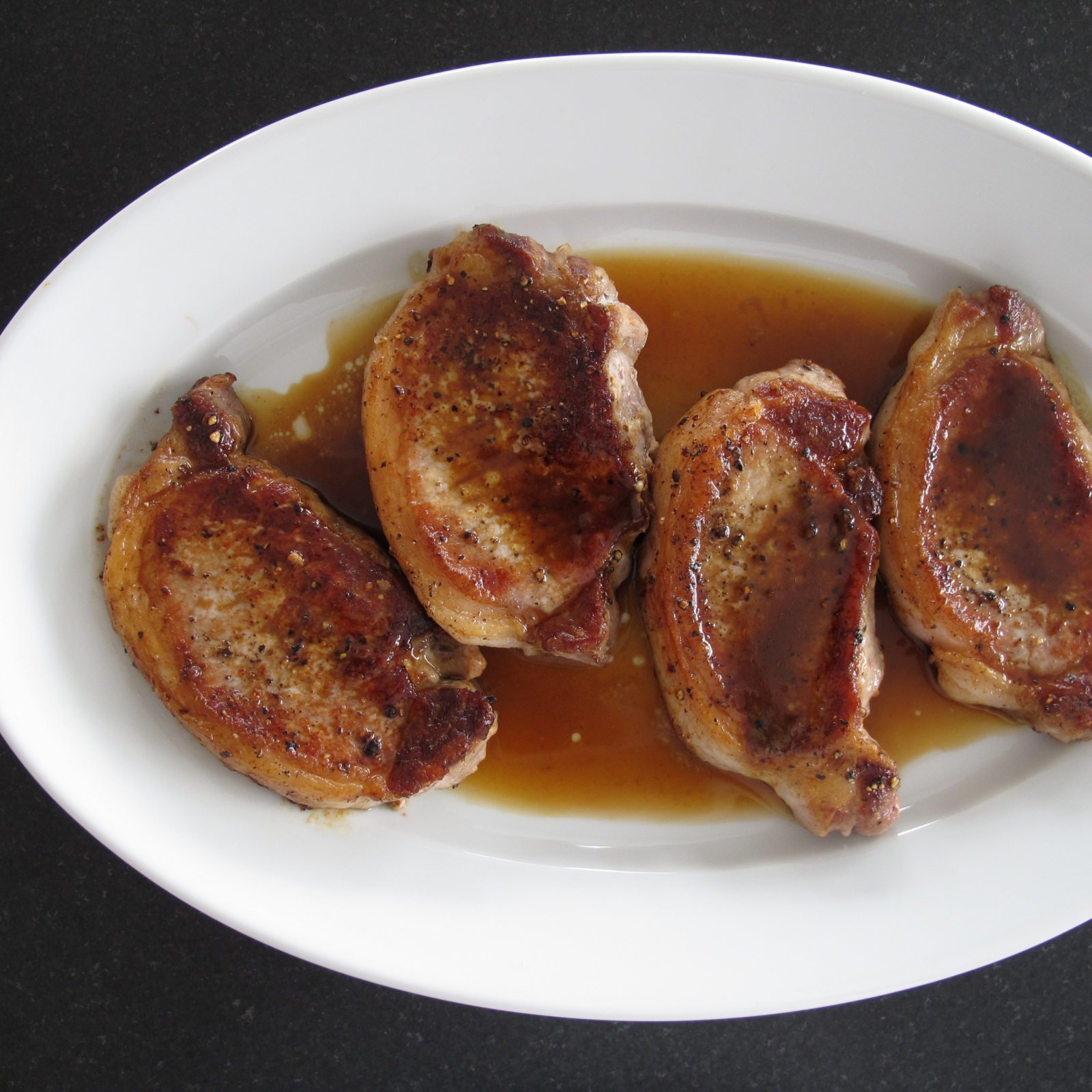 Apple Cider Pork Chops