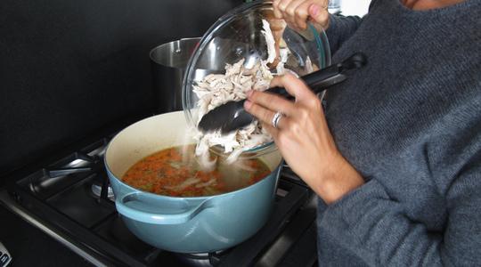 Chicken noodle soup-13
