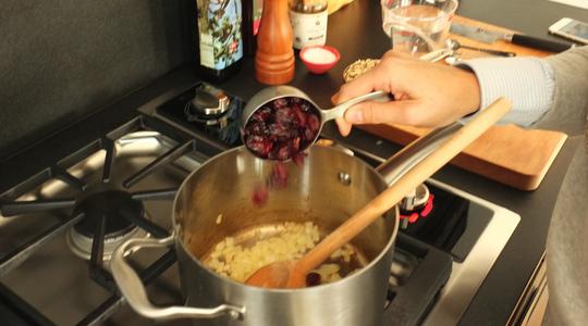 Wild rice with dried cranberries and pecans-06