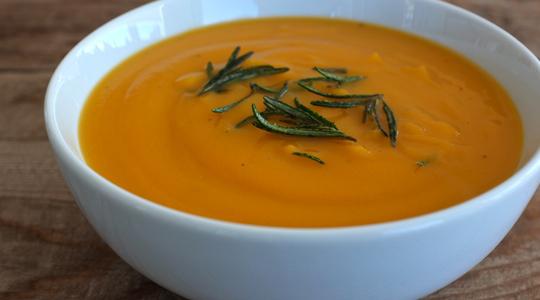 Roasted butternut squash soup-14