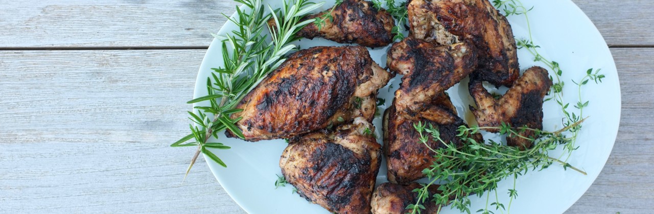 Grilled Rosemary & Thyme Chicken