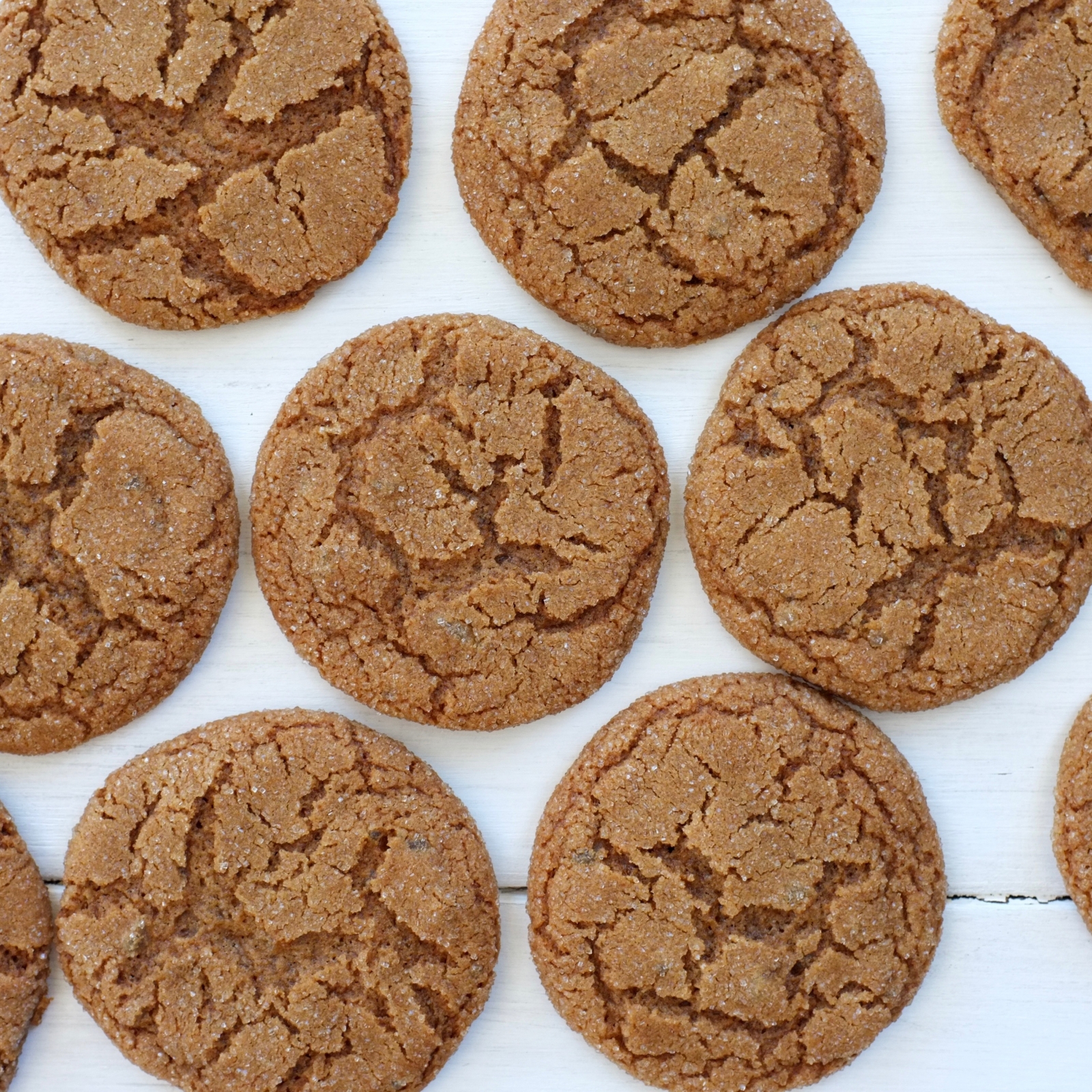Chewy Gingersnap Cookies