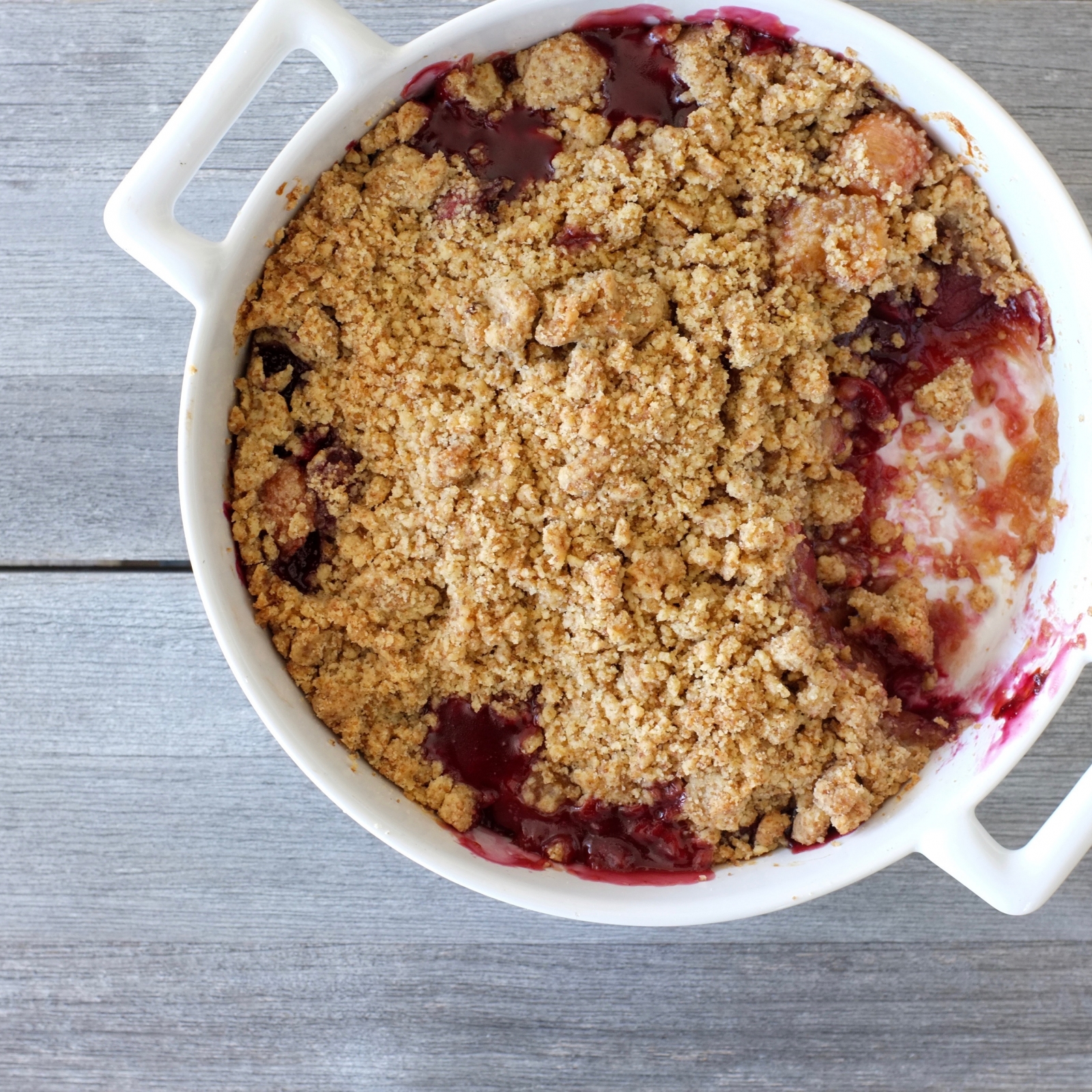 Cherry Crumble Recipe from Jessica Seinfeld - Jessica Seinfeld