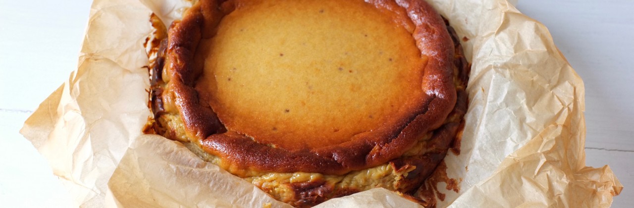 Basque-Style Pumpkin Cheesecake