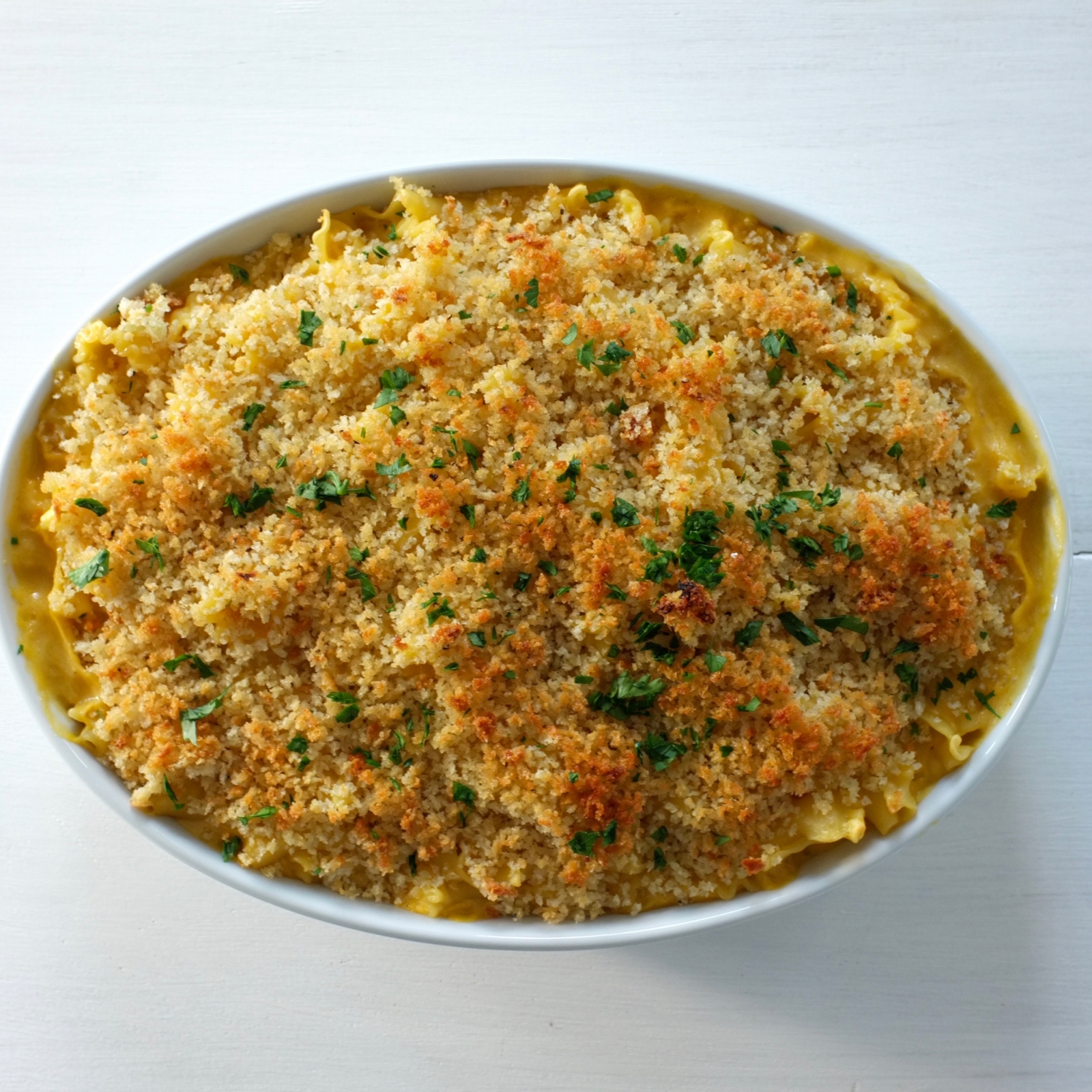 Baked Butternut Squash Macaroni and Cheese